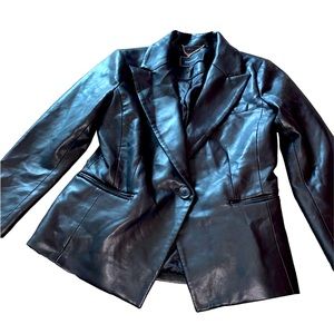 BCBGMAXAZRIA leather jacket.